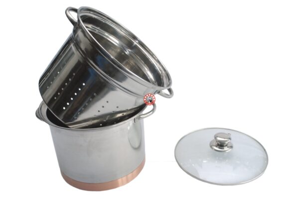 Copper Bottom Pasta Cooker set- 3 pcs