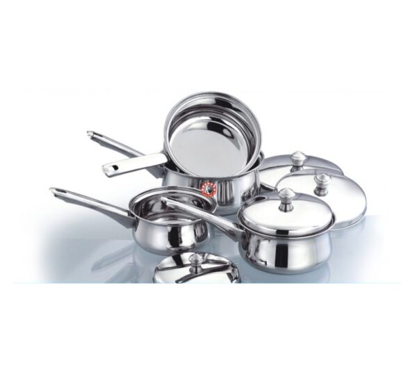 Royal Sauce Pans-steel handle