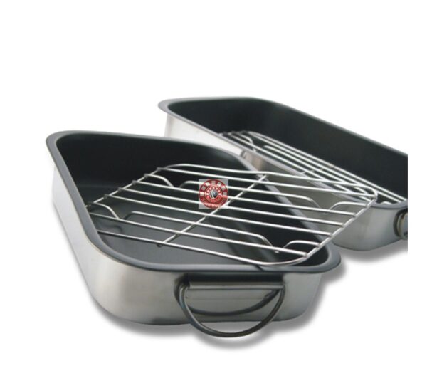 Non-Stick Rectangular Roasting tin with handles