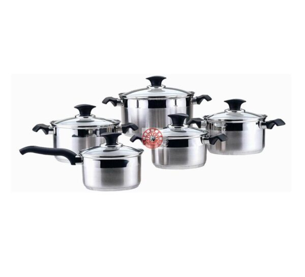 Encapsulated   Cookware set- steel handle