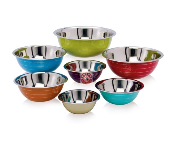 Colored Deep Mixing Bowls