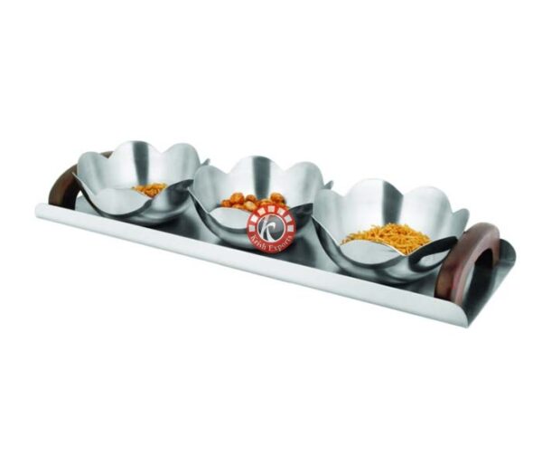 Flora Bowl Snack Tray Set