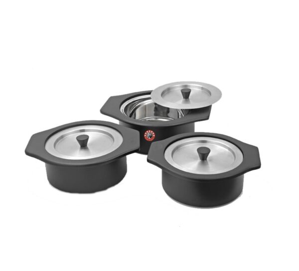 Vista Bowl with Cover-3 Pcs