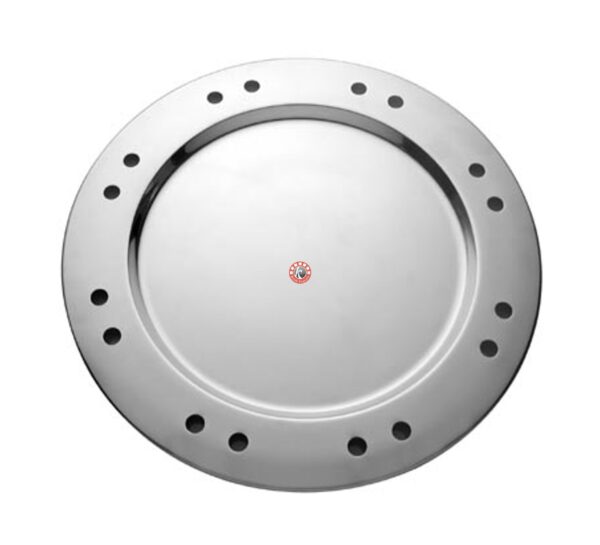 Charger Plate with Round Holes