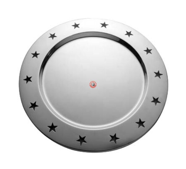 Charger Plate with Star Holes