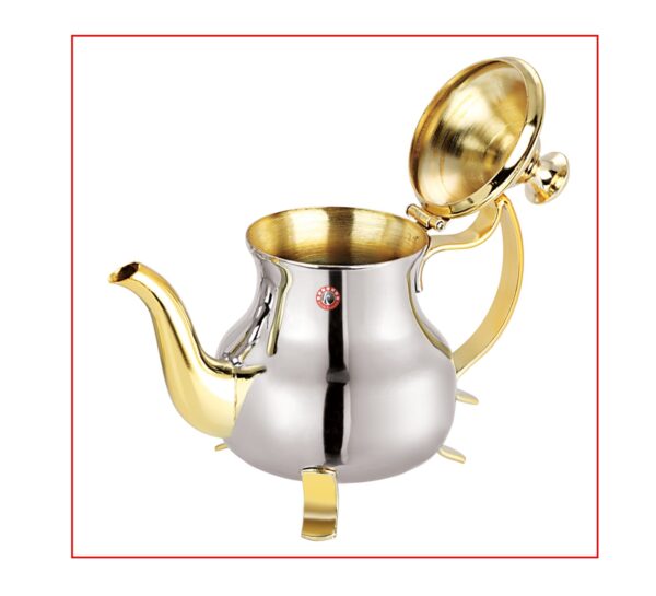 Charmininar Tea Kettle - Gold