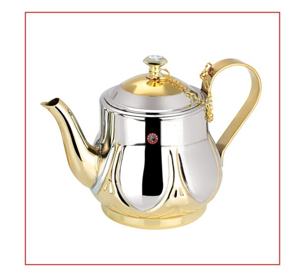 Italian Tea Kettle - Gold Side Handle