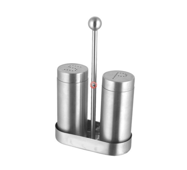 Tall Salt & Pepper with Stand