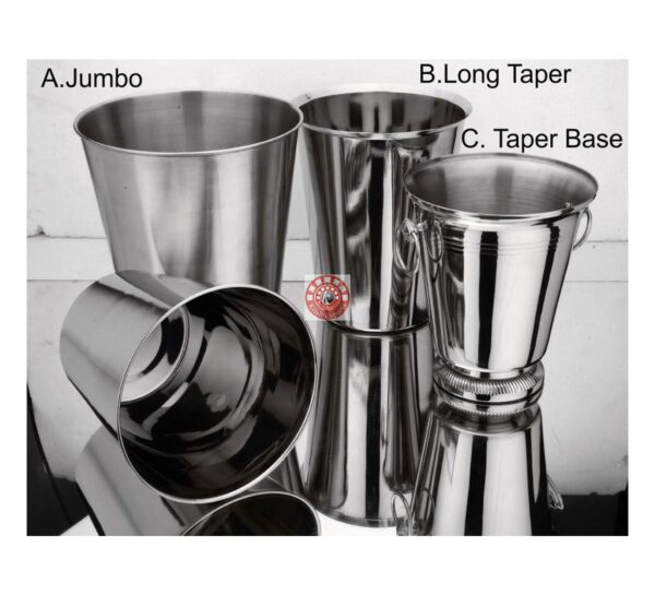 Long Taper Wine Buckets