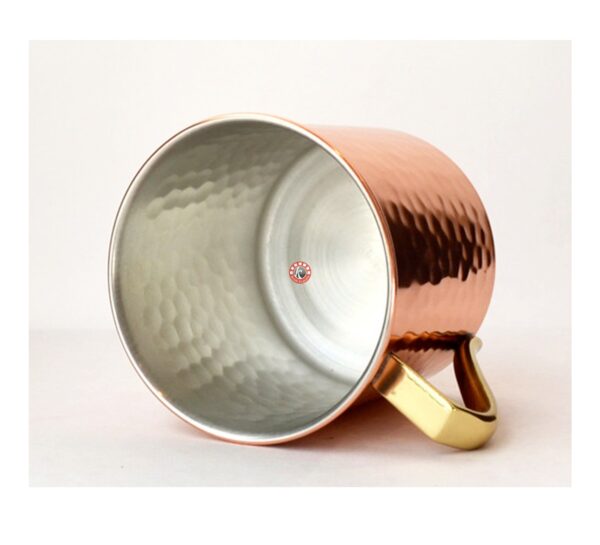 Copper Mug with Bras Handle