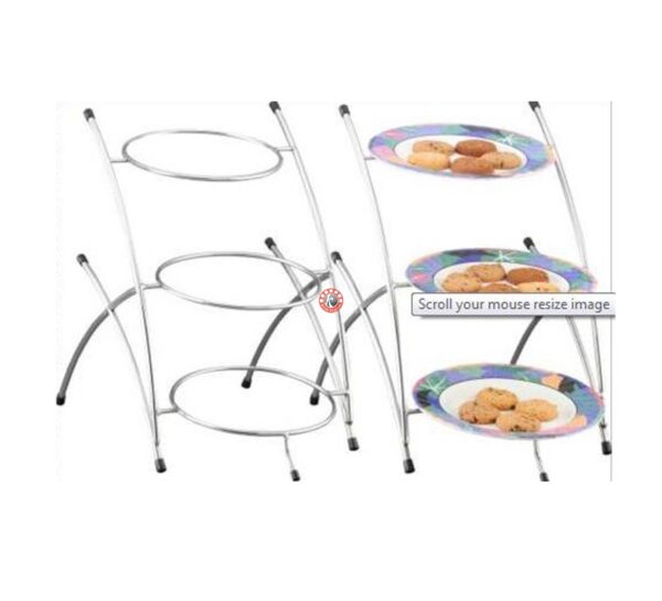 3 Tier Round Foldable Etegra