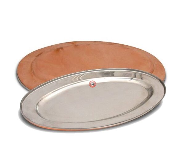 Oval Platter - Copper Hammerred