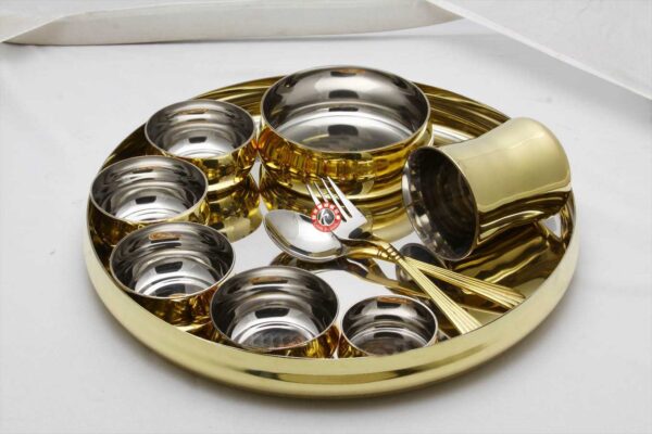 10 Pcs Buffet Set - Brass Liner